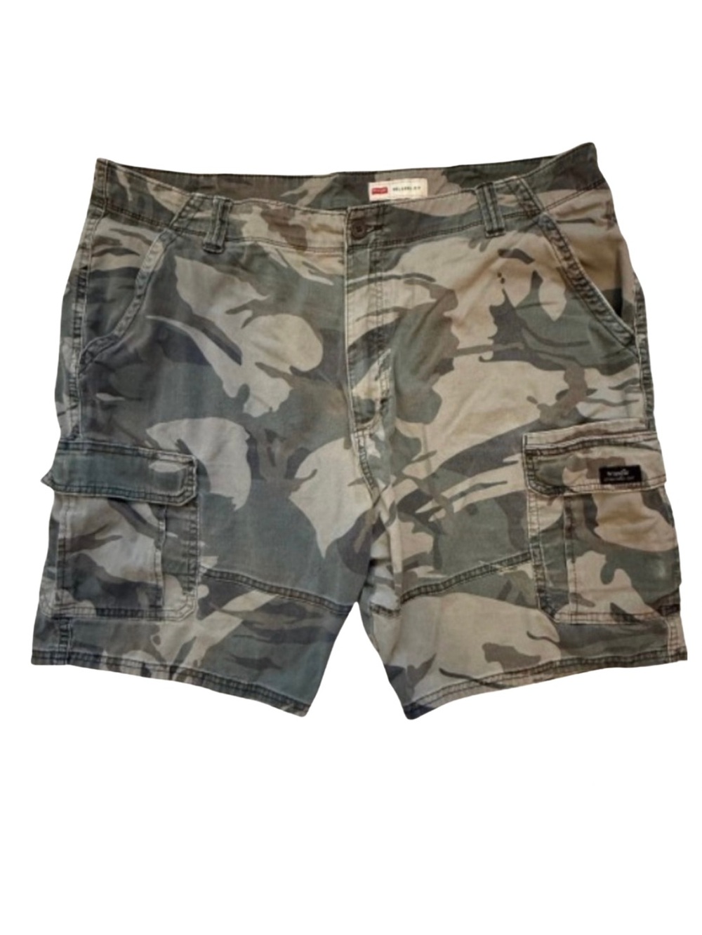 Wrangler Relaxed Fit Camo Cargo Shorts Men’s 42